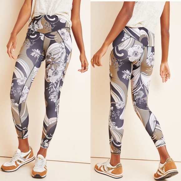 Free People Movement Wave Crush Floral Leggings XS - Picture 1 of 10